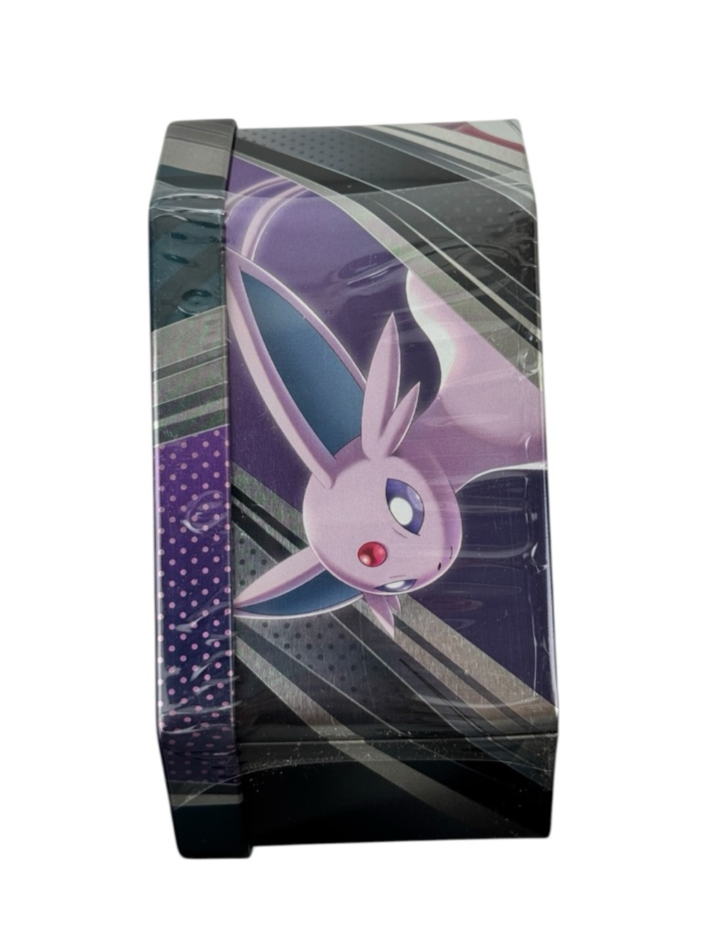 NIB Pokémon TCG V Heroes Espeon V Tin Box Sealed Eeveelution Collectible Box New - Picture 3 of 10